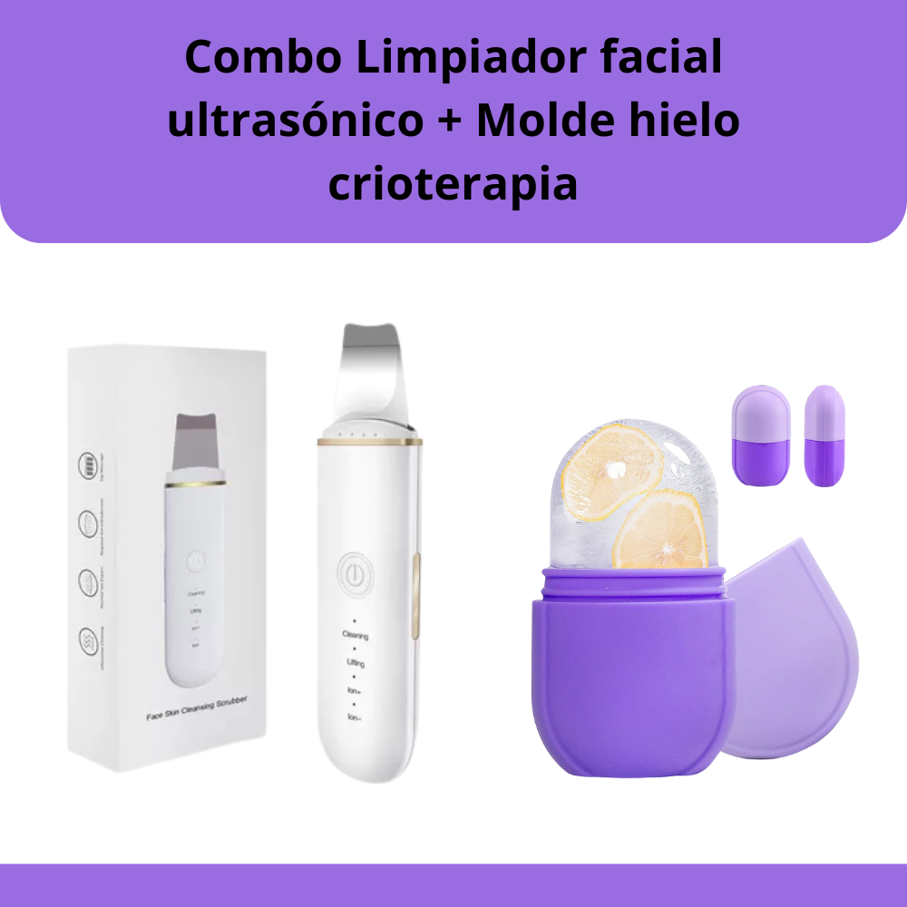 Miniatura 1 de Combo Molde crioterapia+Limpiador facial